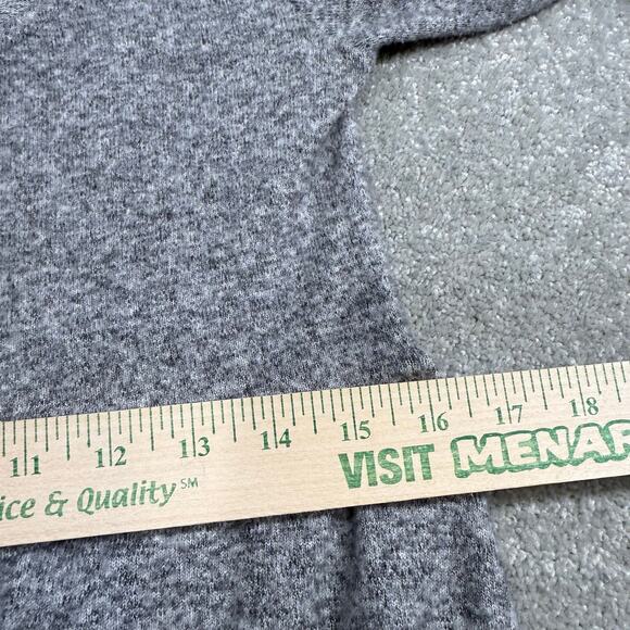 Anthropologie Marisa Hacci Wide Leg Sleep Jumpsuit Romper Jersey Gray Sml Soft - Picture 14 of 16